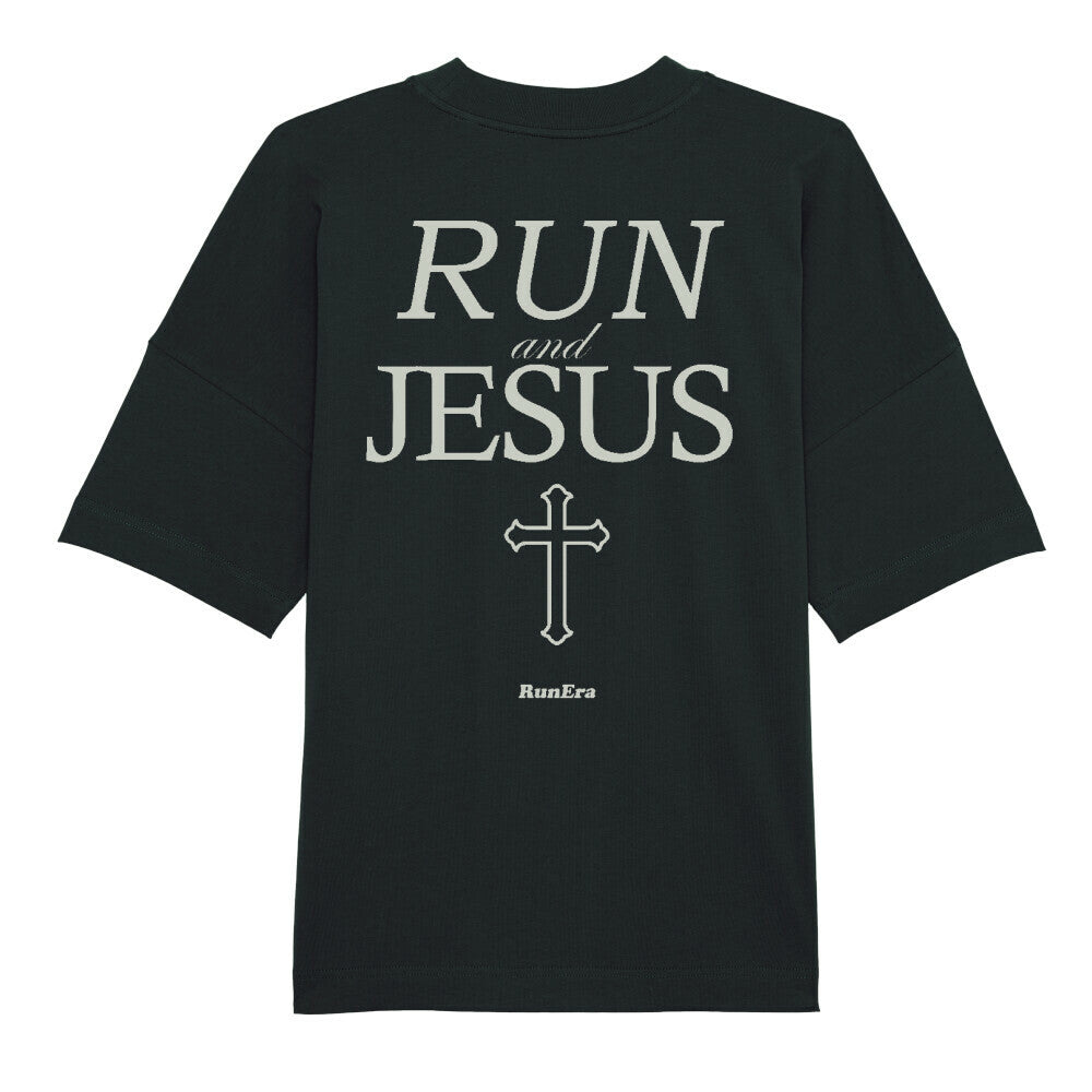 Oversized Shirt Run & Jesus
