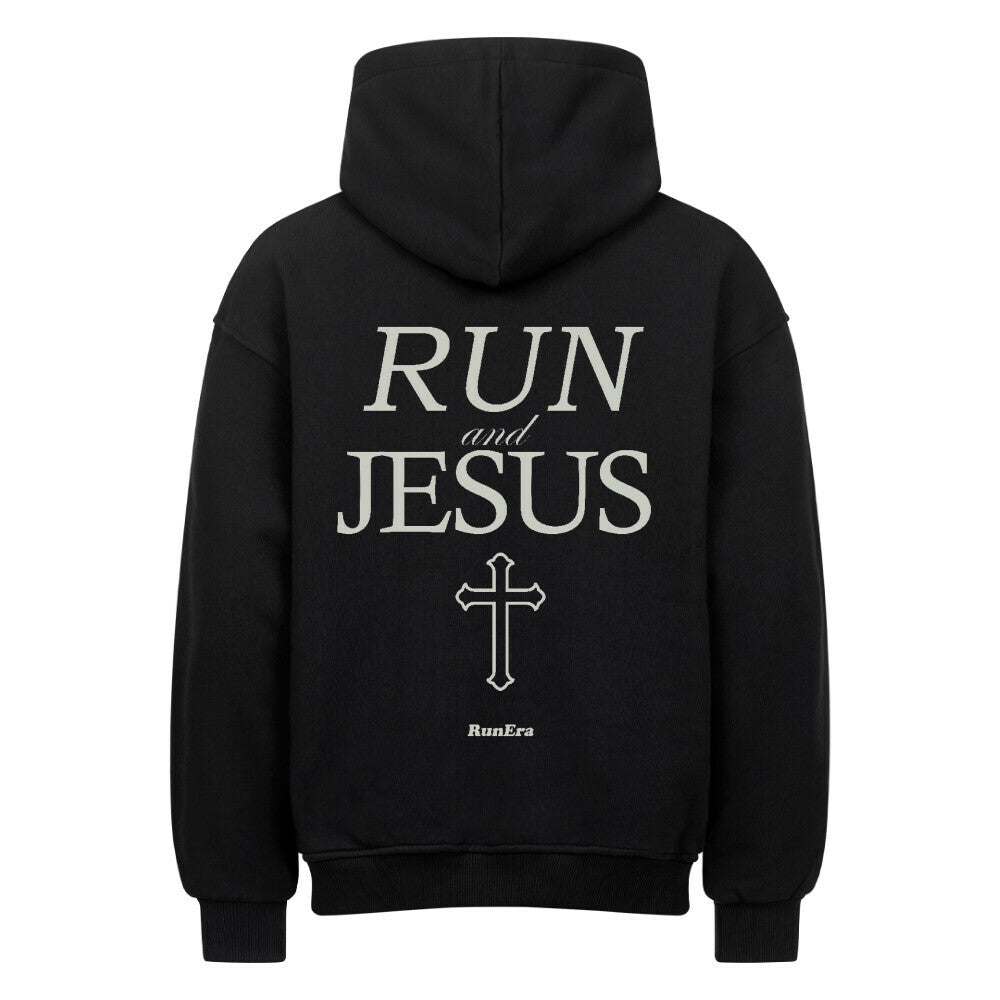 Oversized Hoodie Run & Jesus